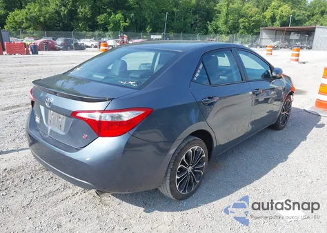 2014 Toyota Corolla S Plus из США, поврежденный, VIN 2T1BURHE2EC201171